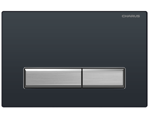 Кнопка смыва Charus Raiden FP.321.BBN.01 черный глянцевый