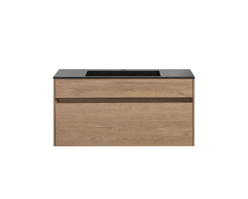 База под раковину Vincea Chiara 1000 подвесная 1 выкатной ящик Soft-close N.Oak