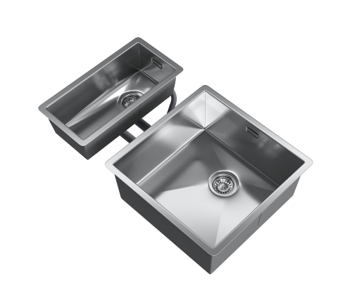 Кухонная мойка Reflexion Como RX2054SS полированная сталь