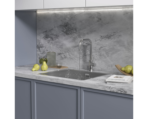 Кухонная мойка Reflexion Como RX2054SS полированная сталь