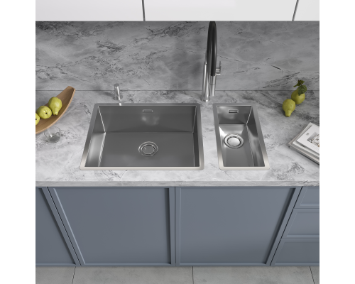 Кухонная мойка Reflexion Como RX2054SS полированная сталь