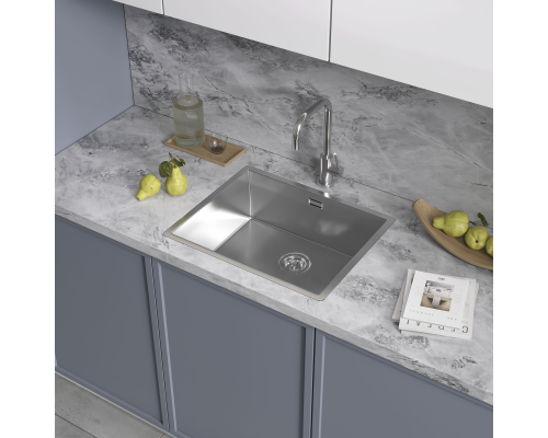 Кухонная мойка Reflexion Como RX2054SS полированная сталь