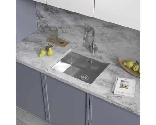 Кухонная мойка Reflexion Como RX2054SS полированная сталь