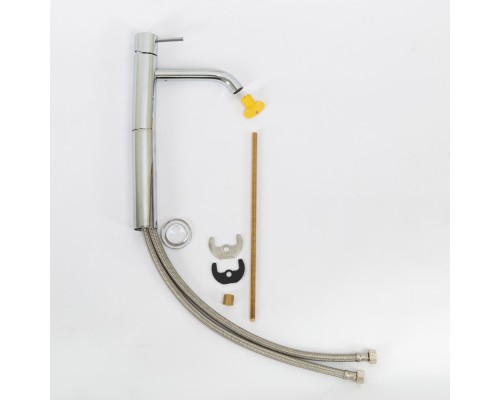 Смеситель для раковины Cezares Leaf LEAF-LC2-L-01-W0 Хром