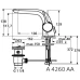 Смеситель для раковины Ideal Standard Melange Хром