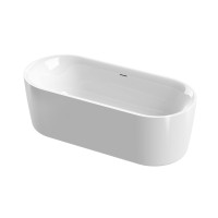 Акриловая ванна Cezares Metauro 180x80 METAURO-INT-Central-180-80-60 Белая глянцевая без гидромассажа