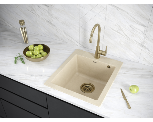 Кухонная мойка Paulmark Zemar 46 PM104651-BE Бежевая