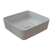 Раковина накладная ISVEA Peak 10PE65040SV квадратная 40 см без белый 10PE65040SV