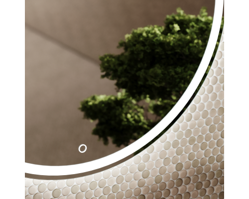 Зеркало для ванной комнаты Sancos Bella D600 c подсветкой, BE600