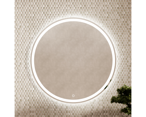 Зеркало для ванной комнаты Sancos Bella D600 c подсветкой, BE600