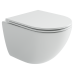 Унитаз подвесной Ceramicanova Альба (Alba) торнадо 3.0 сиденье микролифт белый