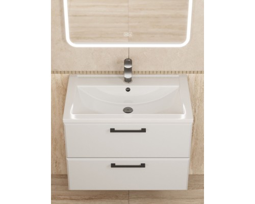 Раковина для ванной Uperwood Foster 70х45,5х17,5 см, белая глянцевая