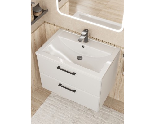 Раковина для ванной Uperwood Foster 70х45,5х17,5 см, белая глянцевая