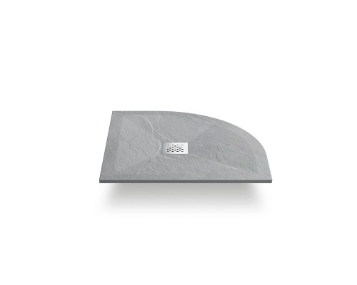 Поддон для душа из искусственного камня Vincea VST-4SQ9090G 900x900x25 серый