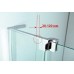 Душевой уголок Cezares Slider 100x110 Хром
