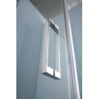 Душевой уголок Cezares Slider 100x110 Хром