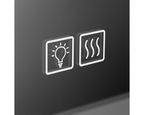 Зеркало BelBagno SPC-MAR-600-800-LED-TCH-WARM с подсветкой с подогревом с сенсорным выключателем