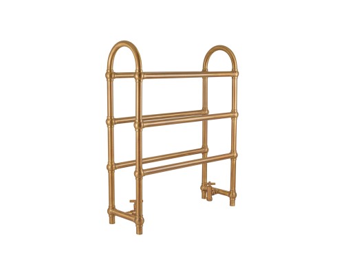 Полотенцесушитель латунный Secado Аволо 100х80х20, водяной, бронза