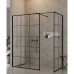 Душевое ограждение NEW TRENDY NEW MODUS BLACK 130x100x200 черный