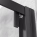 Душевой уголок с поворотной дверью Vincea Stile 900x900 Черный, арт