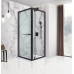 Душевой уголок с поворотной дверью Vincea Stile 900x900 Черный, арт