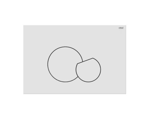 Клавиша смыва CTESI Thea Soft Touch белый мат