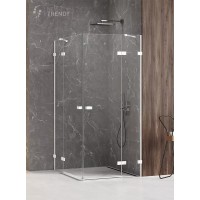 Душевое ограждение NEW TRENDY AVEXA WHITE 80x100x200 белый
