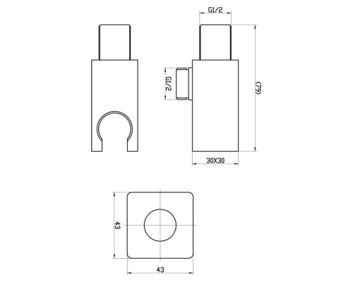 Штуцер BelBagno BB-DHLA-IN