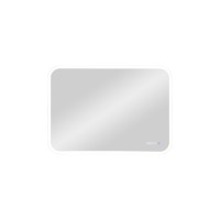 Зеркало Континент Demure 800х600 ЗЛП769 с подсветкой с сенсорным выключателем с подогревом с часами
