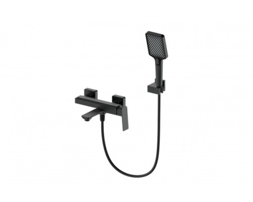 Смеситель для ванны с душем Wonzon&Woghand, Черный матовый