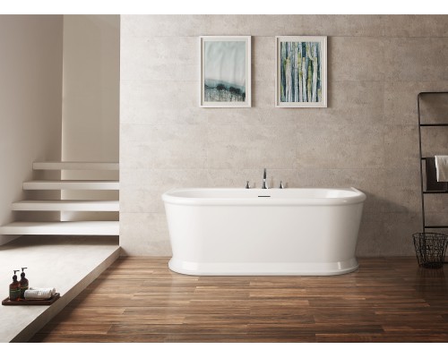 Акриловая ванна BelBagno BB408-1500-800 150х80 без гидромассажа