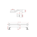 Душевой трап ALTROBAGNO Стелла (Stella) 071223 MB (60)