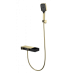 Смеситель для ванны с душем и термостатом Wonzon&Woghand, Брашированное золото