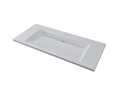 Раковина для ванной 100 см, Uperwood Infinity, белая глянцевая