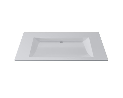 Раковина для ванной 100 см, Uperwood Infinity, белая глянцевая