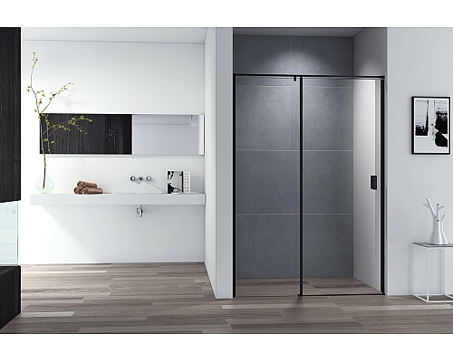 Душевая дверь Cezares Urban 130 URBAN-B-12-130-C-NERO Черный матовый Душевая дверь Cezares Urban 130 URBAN-B-12-130-C-NERO Черный матовый