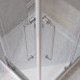 Душевой уголок Cezares Relax-304 100x100 RELAX-304-A-2-100-C-CR профиль Хром глянцевый стекло прозрачное