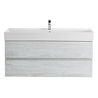 Тумба под раковину Cezares Molveno 46 120 MOLVENO 46-120-2C-SO-LB подвесная Legno Bianco