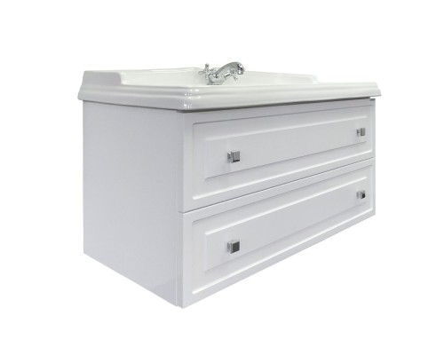 Тумба с раковиной Comforty Феррара-100 белая Comforty 3310