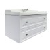 Тумба с раковиной Comforty Феррара-100 белая Comforty 3310