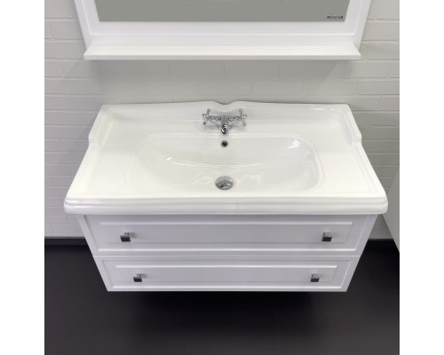 Тумба с раковиной Comforty Феррара-100 белая Comforty 3310