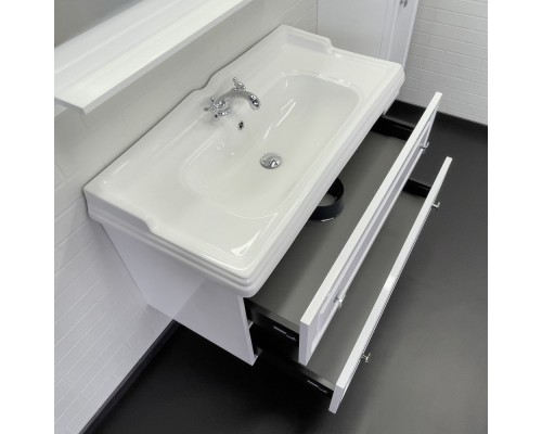 Тумба с раковиной Comforty Феррара-100 белая Comforty 3310