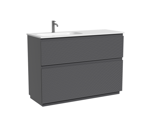 Тумба под раковину Напольная Sancos Folk Floor 119.5 FL120FLGS Grey soft