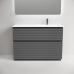 Тумба под раковину Напольная Sancos Folk Floor 119.5 FL120FLGS Grey soft