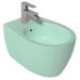 Биде ISVEA Sentimenti Neo подвесной 363x510x400 мятно-зеленый матовый 10AR41010SV-2T
