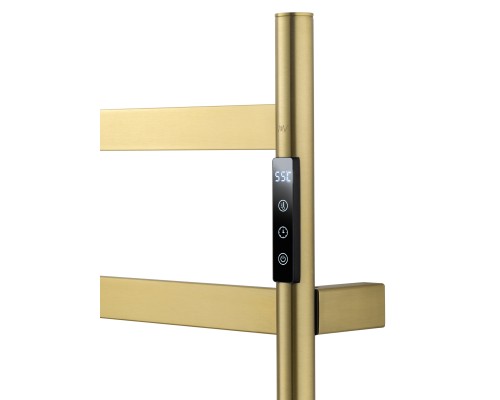 Полотенцесушитель электрический Wonzon&Woghand ESSEN, Брашированное золото WW-A405-BG