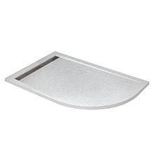 Душевой поддон из искусственного камня Cezares Tray AS 120x80 L TRAY-AS-RH-120/80-30-W-L Белый