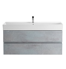 Тумба под раковину Cezares Molveno 46 120 MOLVENO 46-120-2C-SO-BET подвесная Beton