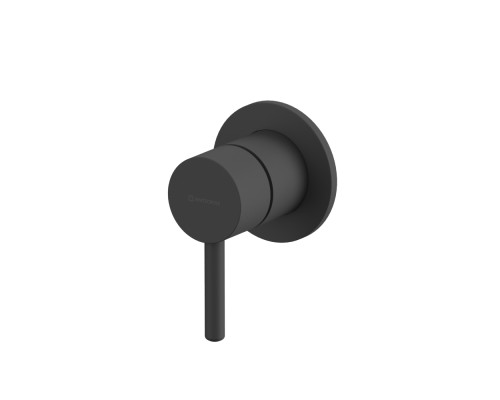 Внешняя часть смесителя на 1 потребитель Whitecross Y1241BL черный мат