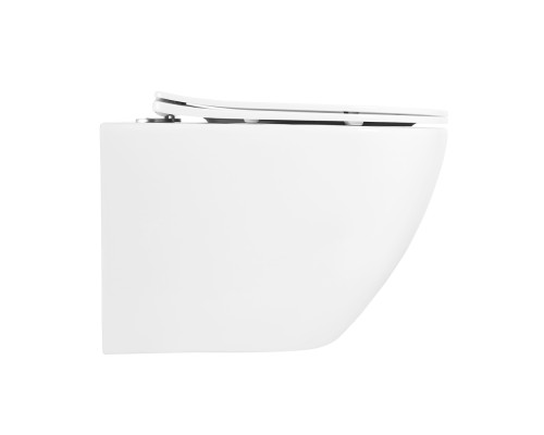 Унитаз BelBagno Uno BB3105CHR/SC подвесной с сиденьем Микролифт